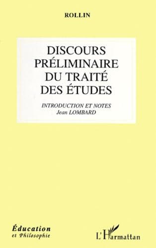 9782738468918: Discours prliminaire du Trait des tudes