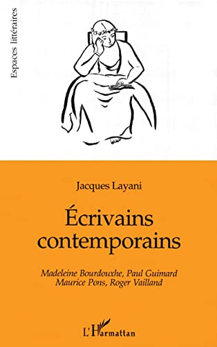 Beispielbild fr Ecrivains Contemporains Madeleine Bourdhouxe Paul G zum Verkauf von medimops