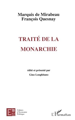 9782738484499: TRAIT DE LA MONARCHIE (French Edition)
