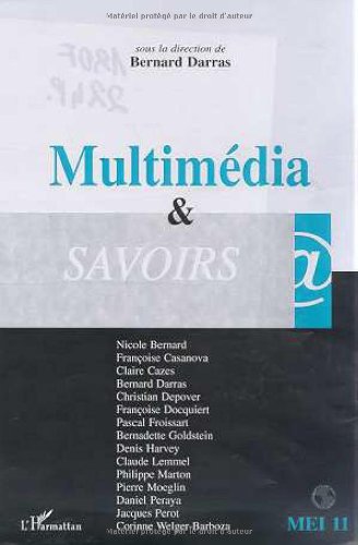 Stock image for Multimedia et savoirs for sale by medimops