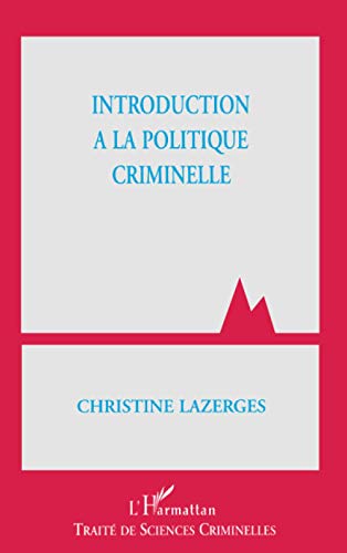Stock image for Introduction  la politique criminelle for sale by Ammareal