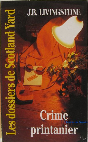 Imagen de archivo de Crime printanier a la venta por secretdulivre