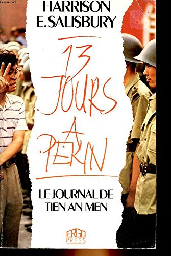 Stock image for 13 jours  Pkin for sale by Librairie Th  la page
