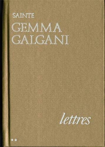 Stock image for Lettres de sainte Gemma Galgani - Volume 2 for sale by Gallix