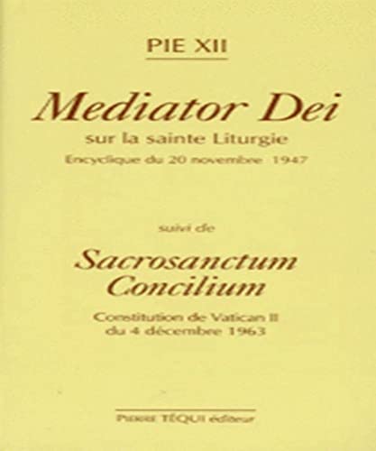 Stock image for Mediator dei et sacrosanctum for sale by medimops