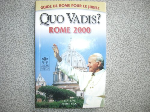9782740306499: Quo Vadis ? Rome 2000