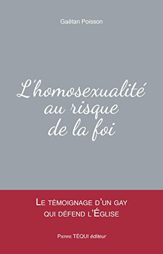 Beispielbild fr L'homosexualit au risque de la foi: Le tmoignage d'un gay qui dfend l'glise zum Verkauf von Gallix