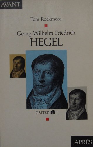 Beispielbild fr Georg Wilhelm Friedrich Hegel zum Verkauf von medimops