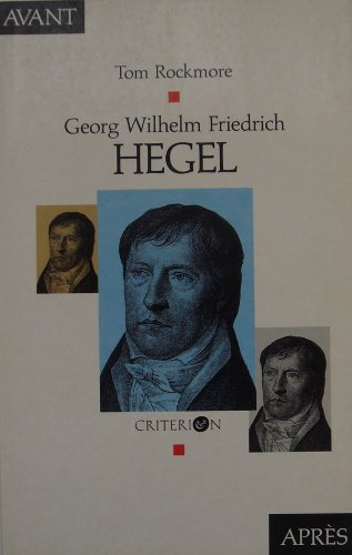 Imagen de archivo de Georg Wilhelm Friedrich Hegel a la venta por medimops