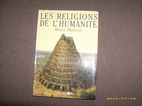 Beispielbild fr Religions De L Humanit -gd Format- zum Verkauf von RECYCLIVRE