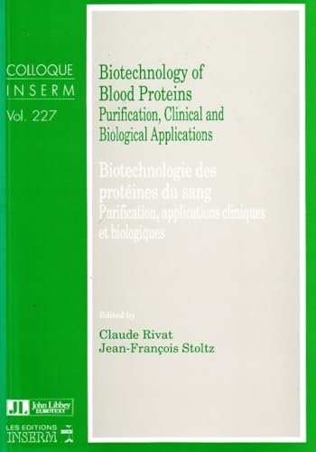 Stock image for Biotechnology of Blood Proteins (Paperback) for sale by Grand Eagle Retail