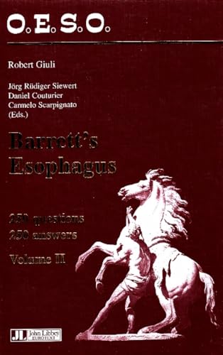 Imagen de archivo de Barrett's Esophagus: Columnar Lined Esophagus a la venta por Irish Booksellers