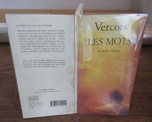 Stock image for Les Mots for sale by Ammareal