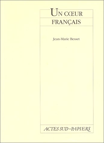 Imagen de archivo de Un coeur franais a la venta por medimops