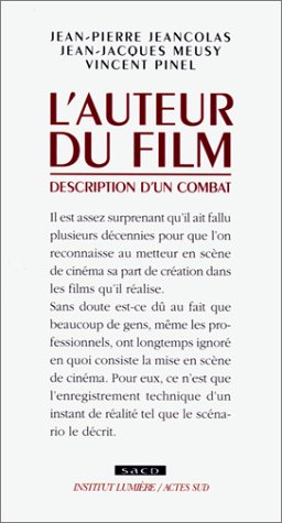 Imagen de archivo de L'auteur Du Film : Description D'un Combat a la venta por RECYCLIVRE
