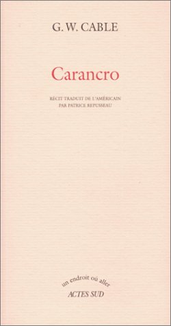 Beispielbild fr Carancro zum Verkauf von Gallix
