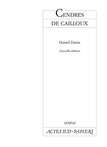 Beispielbild fr Cendres de cailloux (French Edition) zum Verkauf von Better World Books