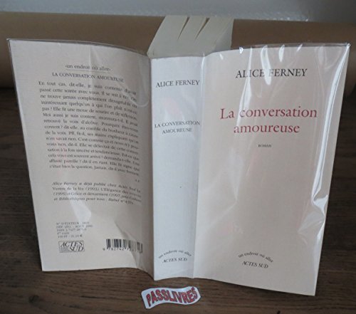 Stock image for La conversation amoureuse for sale by Librairie Th  la page