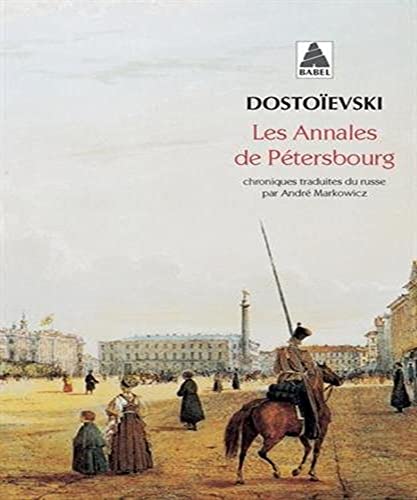 Les annales de PÃ©tersbourg (9782742731961) by DostoÃ¯evski, FÃ©dor