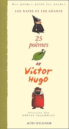 Beispielbild fr Les Nains et les Gants : 25 pomes de Victor Hugo zum Verkauf von Librairie Th  la page