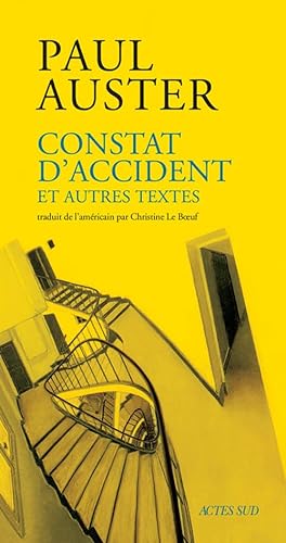 9782742742462: Constat D'Accident Et Autres Textes