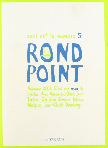 Beispielbild für Revue du rond point nø5 zum Verkauf von medimops