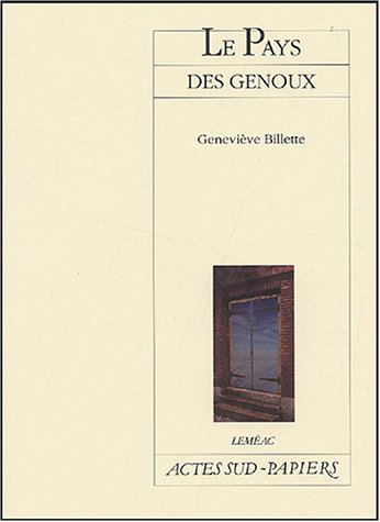 Beispielbild fr Le Pays des genoux zum Verkauf von medimops