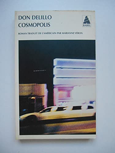 Beispielbild fr Cosmopolis zum Verkauf von medimops