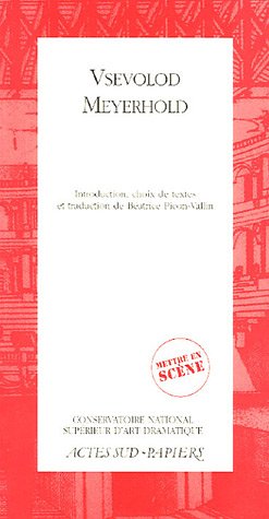 Beispielbild fr Vsevolod Meyerhold zum Verkauf von medimops