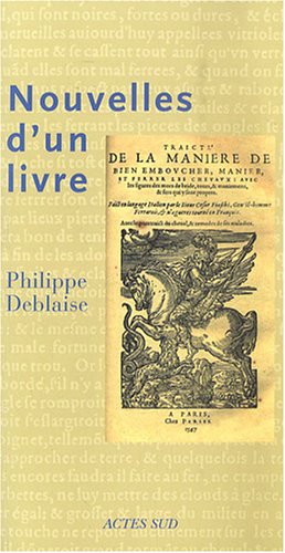 Stock image for Nouvelles d'un livre for sale by Ammareal
