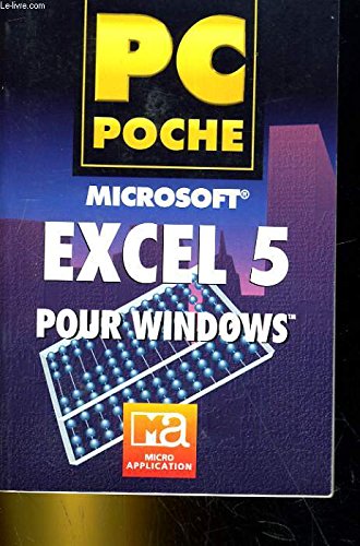 Stock image for Excel 5 pour Windows for sale by Librairie Th  la page