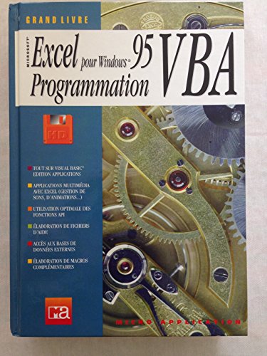 Stock image for excel pour windows 95 programmation vba + disk for sale by Chapitre.com : livres et presse ancienne