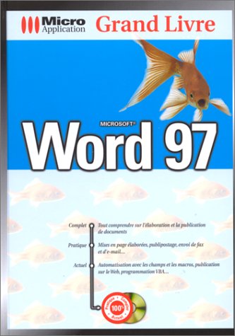 Imagen de archivo de WORD 97. Avec CD-ROM, dition 1998 a la venta por Ammareal