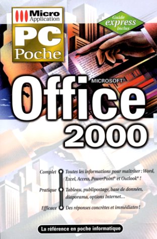 Stock image for PC poche Office 2000 for sale by Ammareal