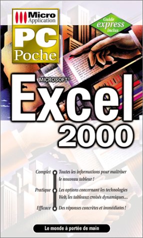 Beispielbild fr Excel 2000 zum Verkauf von Better World Books