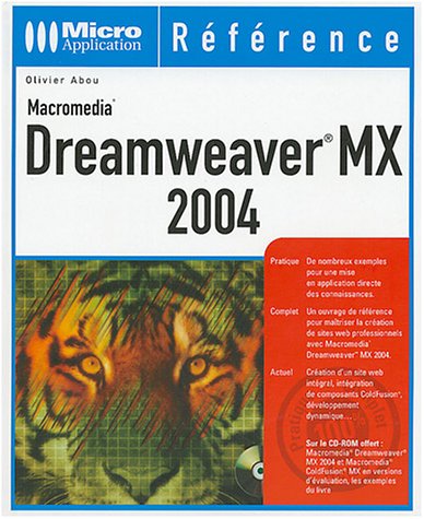 Stock image for Dreamweaver MX 2004 for sale by Ammareal