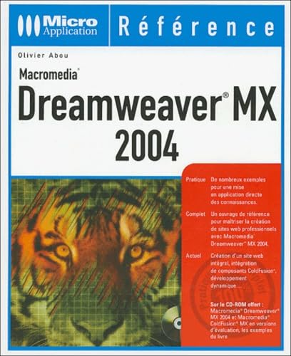 9782742933525: Dreamweaver MX 2004