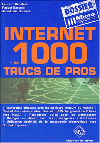 Stock image for Internet : Trucs de pros for sale by Better World Books Ltd