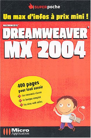 Beispielbild fr Dreamweaver MX 2004 zum Verkauf von Ammareal