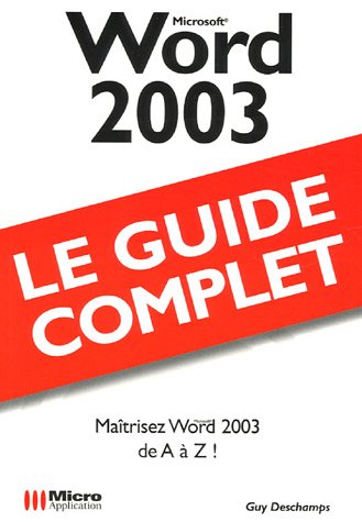 Imagen de archivo de Word 2003 a la venta por Ammareal