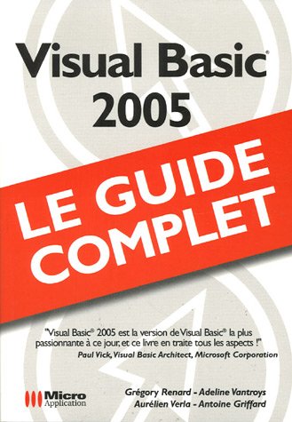 Beispielbild fr Visual Basic 2005 zum Verkauf von Ammareal