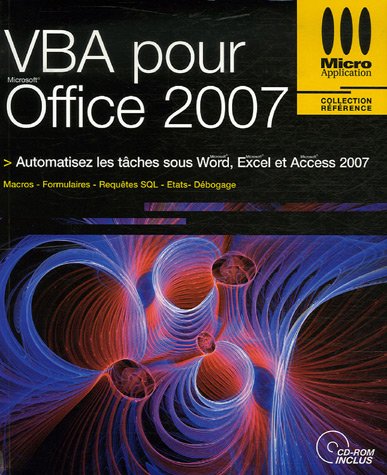 9782742968336: VBA pour Office 2007