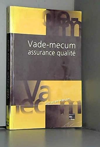 Beispielbild fr VADE-MECUM assurance qualit zum Verkauf von medimops