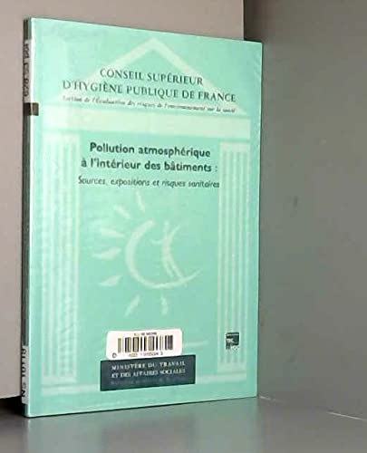 Beispielbild fr Pollution atmosphrique  l'intrieur des btiments - sources, expositions et risques sanitaires: Sources, expositions et risques sanitaires, analyses bibliographiques des tudes franaises 1983-93 zum Verkauf von medimops