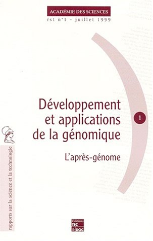 9782743003357: Dveloppement et applications de la gnomique - l'aprs-gnome