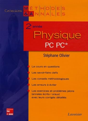 Beispielbild fr Physique 2e anne PC*-PC zum Verkauf von Ammareal