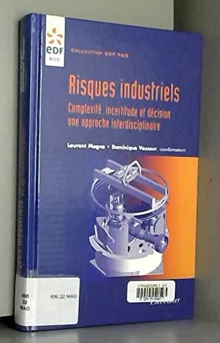 Stock image for Risques industriels:complexit,incertitude,dcision:une approche interdisciplinaire for sale by Ammareal