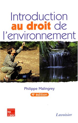 Beispielbild fr Introduction au droit de l'environnement zum Verkauf von Ammareal