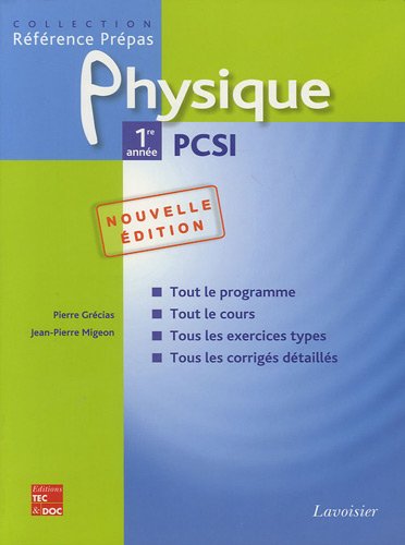 Beispielbild fr Physique 1re anne PCSI zum Verkauf von medimops