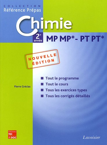 Beispielbild fr Chimie 2e anne MP MP* - PT PT* zum Verkauf von Ammareal